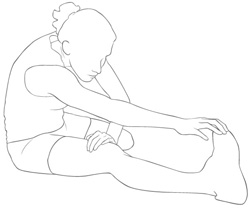 Exercices pour s'étirer les jambes: jumeaux tendons