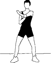 exercices pour étirer les bras: triceps