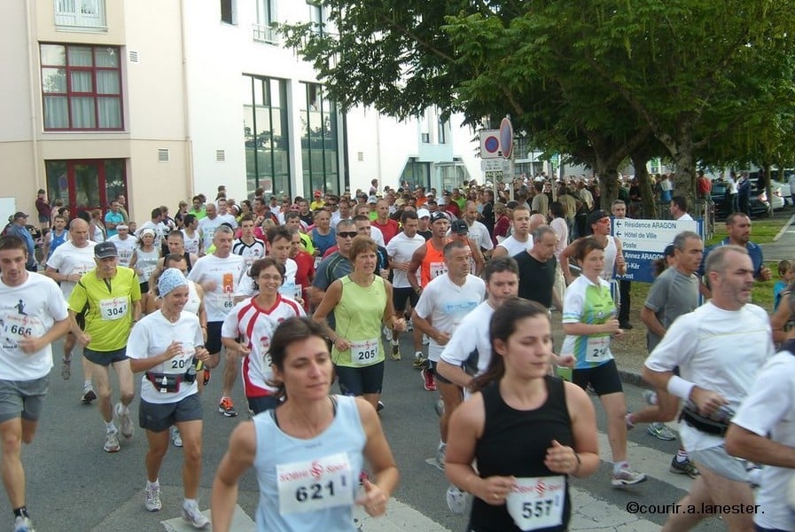 peloton 15 km courir à Lanester 2011