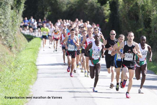 peloton du 10 Km de Vannes