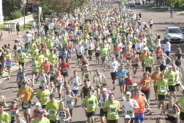 départ 10km et 20 km du touquet