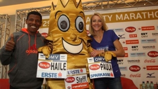 haile gebrselassie Paula Radcliffe Vienna City Marathon 2012