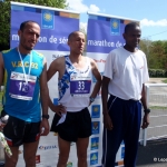 Marathon de Sénart 2012 podium hommes