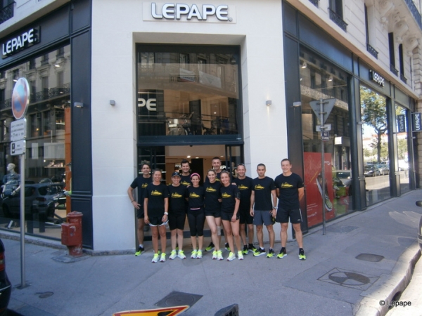 Test Kinvara 3 Saucony magasin Lyon Lepape