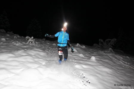 Nicolas Binet, 2e 13 km Xtreme trail Blanc 2015