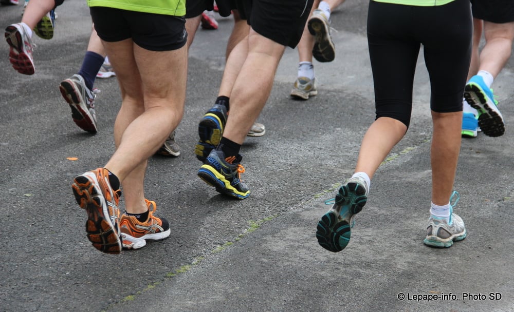 Peloton pieds