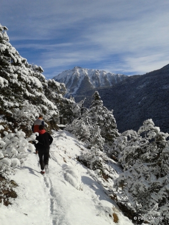 Snow Race Montgenèvre le sentier des bergers