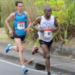 Semi marathon des Abymes 2015 Damien Gras et Josephat Muraga