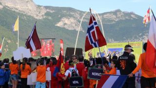 CHampionnats du monde de trail cérémonie d'ouverture 2015