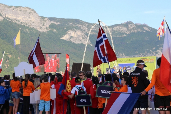 CHampionnats du monde de trail cérémonie d'ouverture 2015