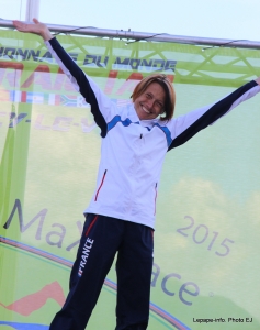 Championnats du monde de trail Annecy 2015 Nathalie Mauclair