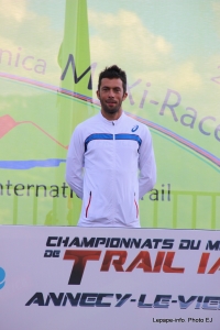 Championnats du monde de trail Annecy 2015 Sylvain Court