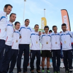 Championnats du monde de trail Annecy 2015 podium équipe de france