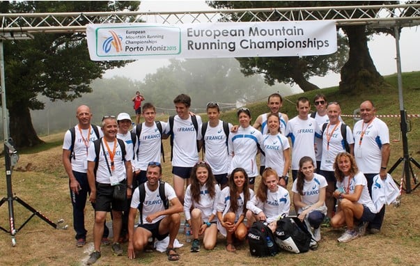 Equipe de France de course en montagne championnat d'europe 2015 Madère