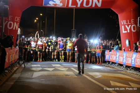 Lyon Urban Trail by night 2015