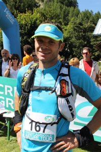 Ludovic Pommeret ultra traileur team Hoka UTMB