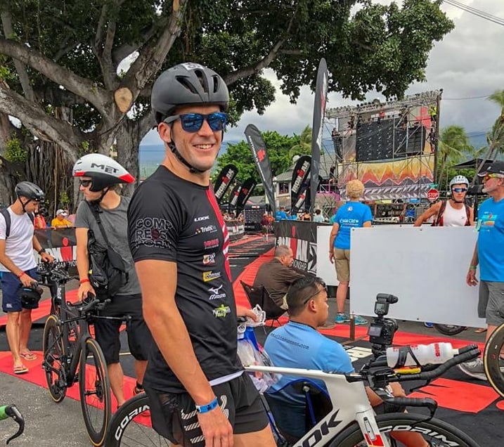 Denis Chevrot a été le meilleur Français à Kona (crédit photo Denis Chevrot).