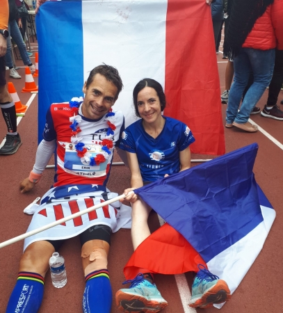 Erik Clavery et Stéphanie Gicquel ont remporté les France de 24h (crédit photo : Pascal Balducci).