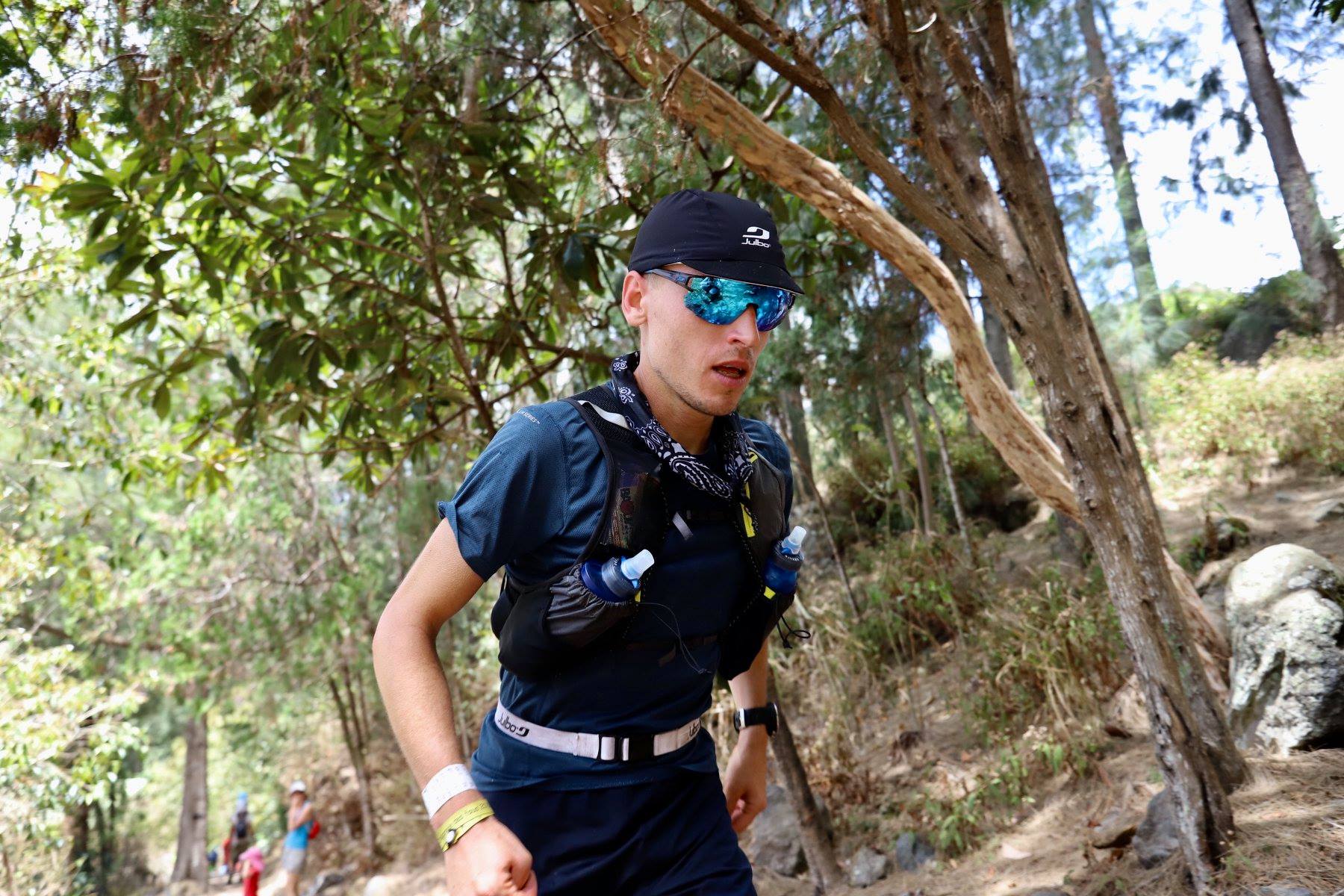 Benoit Girondel lors du Grand Raid de la Réunion 2018 (crédit photo : Organisation).