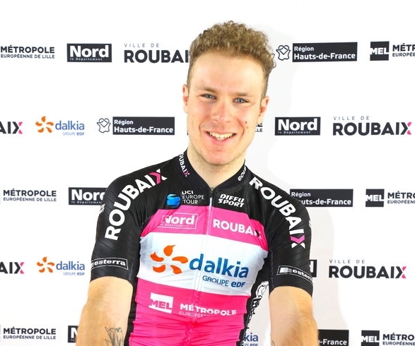 Pierre Idjouadiene (crédit photo : http://www.equipe-cycliste-roubaix.com)