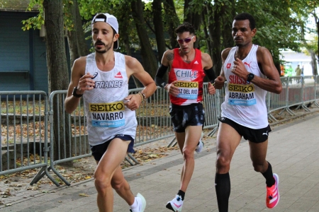 Nicolas Navarro 2 Mondiaux semi-marathon